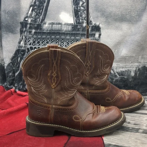 Ariat Fatbaby Heritage Dapper western boots 8B - Picture 2 of 13